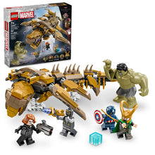 Load image into Gallery viewer, LEGO 76290 The Leviathan boxed set by Brick Shack featuring buildable Leviathan figure and Marvel superhero minifigures
