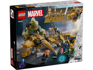 LEGO 76290 The Leviathan boxed set by Brick Shack featuring Marvel Avengers characters and buildable Leviathan model