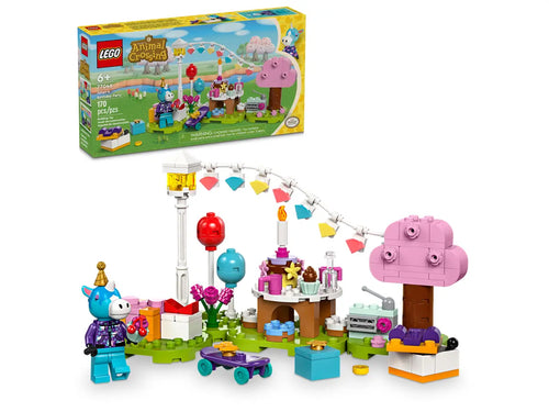 LEGO 77046 Julian’s Birthday Party boxed set by Brick Shack featuring Animal Crossing themed birthday scene