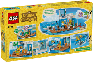 LEGO Animal Crossing sets UK boxed set featuring customizable waterfront house and characters