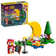 Load image into Gallery viewer, LEGO Animal Crossing sets UK with telescope, moon, tree, and red owl character by Brick Shack
