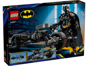 LEGO Batman Construction Figure boxed set by Brick Shack featuring Batman and Batcycle build