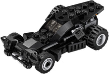 Load image into Gallery viewer, LEGO Batmobile polybag 30446 featuring a sleek black design and detailed wheels for imaginative play
