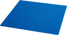 Load image into Gallery viewer, Bright blue LEGO blue baseplate UK 11025 perfect for building and displaying creations
