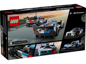 Brick Shack LEGO BMW M4 GT3 set boxed set featuring detailed race car model with Motorsport branding