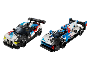 LEGO BMW M4 GT3 set by Brick Shack featuring detailed race car models with authentic colours and design