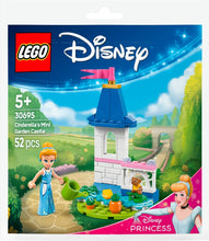 Load image into Gallery viewer, LEGO Cinderella Mini Garden Castle 30695 with Cinderella and animal friends in a colourful setting
