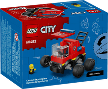 Load image into Gallery viewer, LEGO 60482 fire truck for kids in a colourful box featuring a firefighter minifigure
