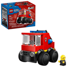 Load image into Gallery viewer, LEGO 60482 fire truck for kids with red vehicle and box packaging, suitable for ages 5 and up
