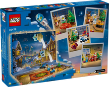Load image into Gallery viewer, LEGO City Advent Calendar 2025 60475 boxed set featuring festive winter scenes and mini-figures
