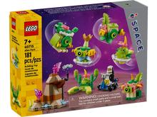 Load image into Gallery viewer, LEGO City Alien Pack 40715 boxed set with colourful alien figures and space-themed accessories for ages 7 and up
