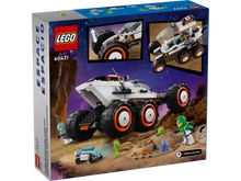 Load image into Gallery viewer, LEGO City Space Explorer Rover boxed set by Brick Shack featuring a white rover with orange wheels and astronaut mini-figures
