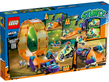 Load image into Gallery viewer, LEGO City Stuntz Chimpanzee Smash Stunt Loop boxed set by Brick Shack with stunt loop and motorcycle
