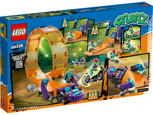 LEGO City Stuntz Chimpanzee Smash Stunt Loop boxed set by Brick Shack with stunt loop and motorcycle
