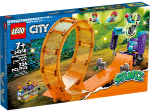 LEGO City Stuntz Chimpanzee Smash Stunt Loop boxed set by Brick Shack with 226 pieces for ages 7 and up
