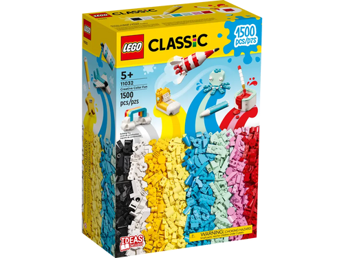 LEGO Classic Creative Colour Fun set 1500 pieces boxed set by Brick Shack with colourful building bricks