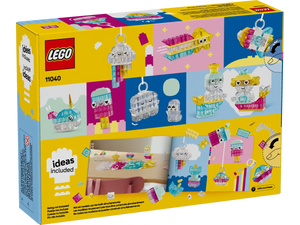 LEGO Classic Magical Transparent Box set with colorful transparent buildable figures on Amazon