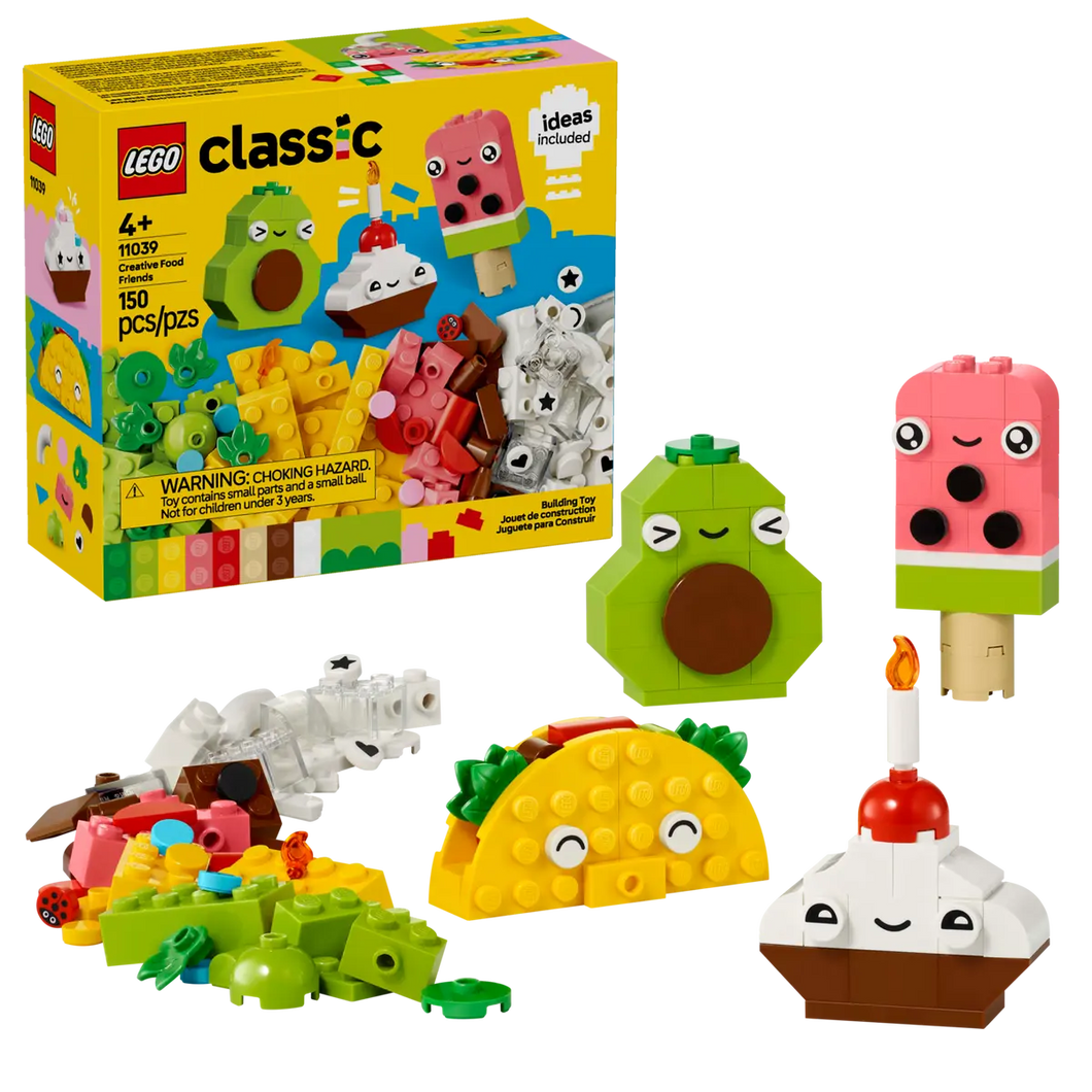 LEGO Creative Food Friends set 11039 with colourful pieces for imaginative building and fun play