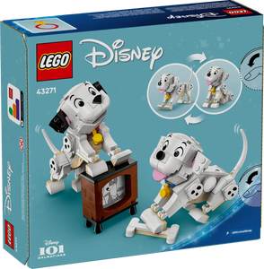 LEGO Disney 101 Dalmatians set by Brick Shack featuring buildable Dalmatian puppies and TV model