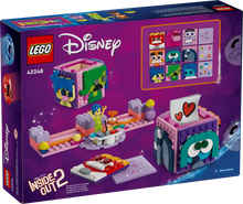 Load image into Gallery viewer, LEGO Disney Inside Out 2 set boxed by Brick Shack featuring colourful character cubes and buildable scenes
