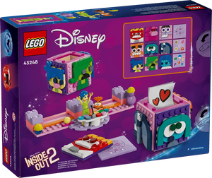 LEGO Disney Inside Out 2 set boxed by Brick Shack featuring colourful character cubes and buildable scenes