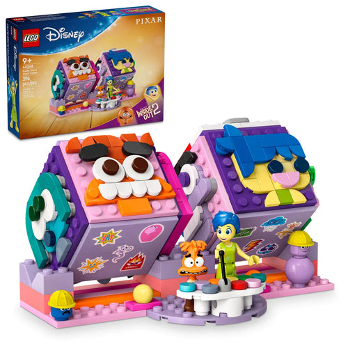 LEGO Disney Inside Out 2 set by Brick Shack with colourful character cubes and buildable accessories
