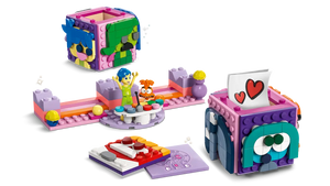 LEGO Disney Inside Out 2 set by Brick Shack featuring colourful character cube and interactive build elements