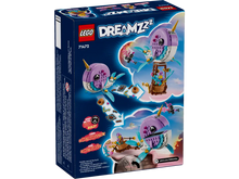 Load image into Gallery viewer, LEGO Dreamzzz Izzie&#39;s Narwhal Hot-Air Balloon set 71472 featuring colourful construction and characters
