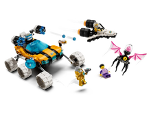 Load image into Gallery viewer, LEGO Dreamzzz Mr. Oz&#39;s Space Car boxed set by Brick Shack featuring space rover, spaceship, figures and spider with wings
