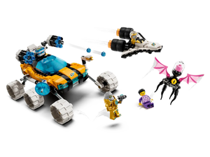 LEGO Dreamzzz Mr. Oz's Space Car boxed set by Brick Shack featuring space rover, spaceship, figures and spider with wings