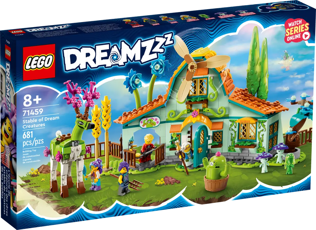 LEGO Dreamzzz Stable of Dream Creatures boxed set by Brick Shack with 681 pieces for ages 8 and up
