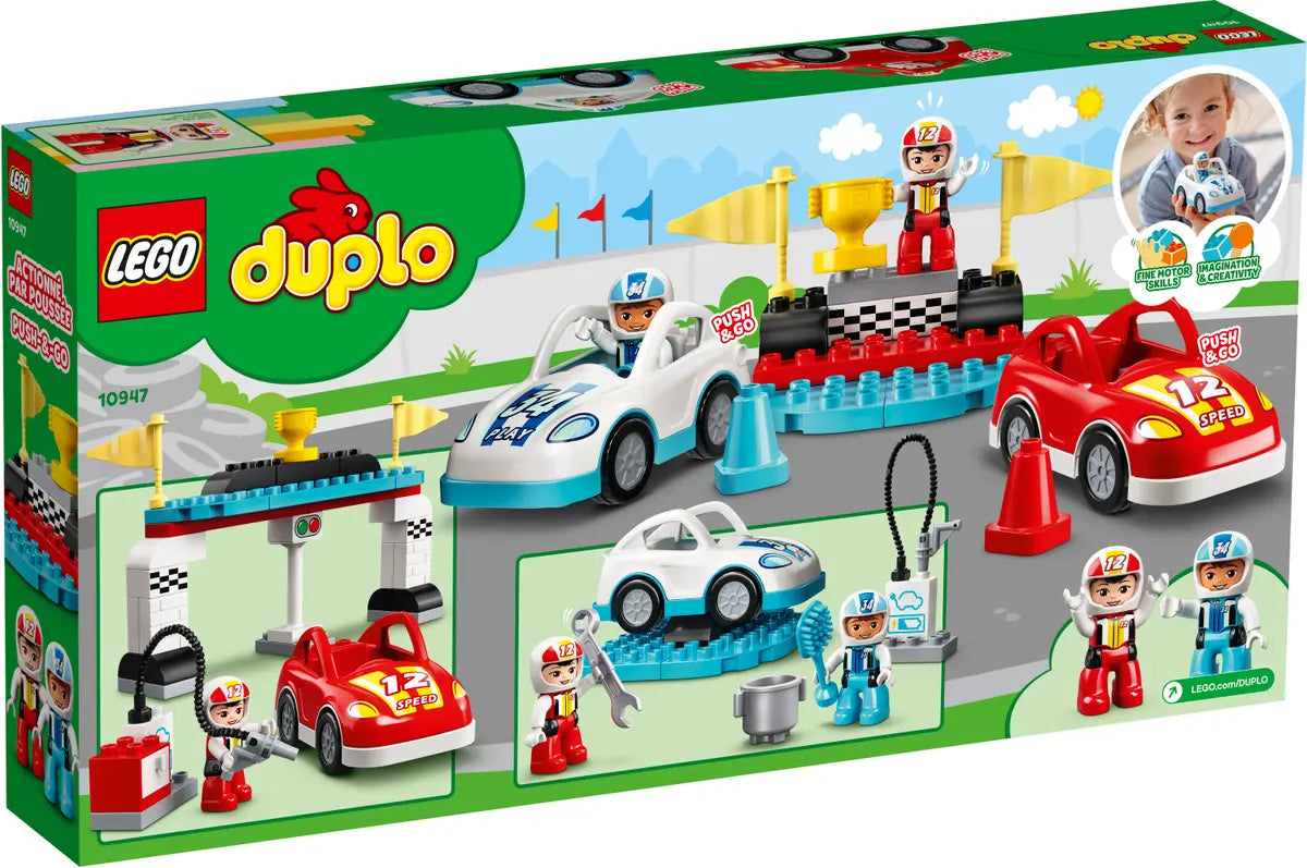 LEGO DUPLO Race Cars Set 10947 - Fun for Kids Age 2+ | Brick Shack