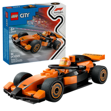 Load image into Gallery viewer, LEGO City Formula 1 boxed set with orange race car and driver minifigure by Brick Shack
