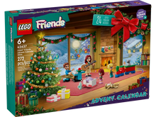 Load image into Gallery viewer, LEGO Friends advent calendar 2024 boxed set with festive holiday scene and 272 pieces by Brick Shack
