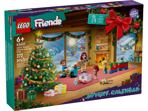 LEGO Friends advent calendar 2024 boxed set with festive holiday scene and 272 pieces by Brick Shack
