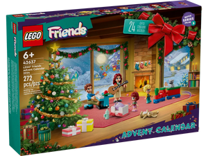 LEGO Friends advent calendar 2024 boxed set with festive holiday scene and 272 pieces by Brick Shack