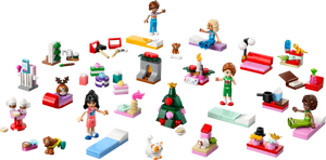 LEGO Friends Advent Calendar 2025 42668 featuring fun festive mini-figures and accessories for holiday celebrations