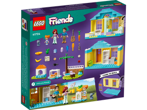 LEGO Friends Paisley's House boxed set with detailed mini-figures and accessories