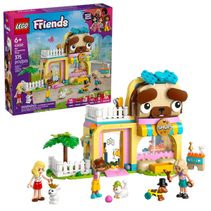 LEGO Friends Pet Accessories Shop set boxed set with 375 pieces including figures and pet accessories