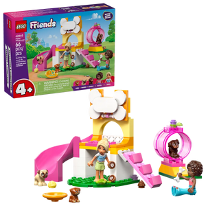 LEGO Friends Puppy Playground set boxed by Brick Shack with slide, puppy figures, and playground accessories