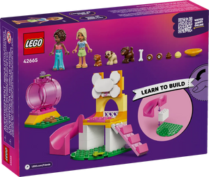 Brick Shack LEGO Friends Puppy Playground set boxed set featuring figures, puppies, and playground accessories