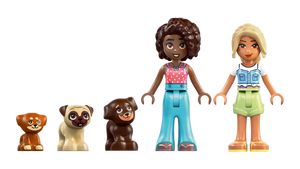 LEGO Friends Puppy Playground set with two mini-dolls and three puppy figures from Brick Shack
