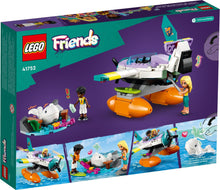 Load image into Gallery viewer, LEGO Friends sea rescue plane boxed set with sea animal figures and rescue accessories
