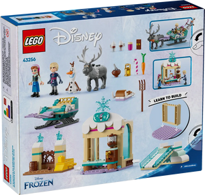 LEGO Frozen Anna's Sleigh set boxed by Brick Shack featuring Disney characters and buildable sleigh and accessories