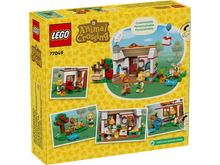 Load image into Gallery viewer, Isabelle&#39;s House Visit LEGO Animal Crossing boxed set by Brick Shack with customizable house and character figures
