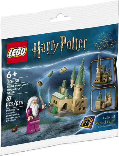 Brick Shack LEGO Harry Potter Hogwarts Castle polybag 67 piece micro buildable Hogwarts castle with Dumbledore figure