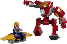 Load image into Gallery viewer, LEGO Marvel Hulkbuster vs Thanos set 76263 featuring Hulkbuster mech and Thanos minifigure
