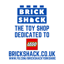 Load image into Gallery viewer, Brick Shack logo and promotional text for LEGO Minecraft Baby Pig House set retailer
