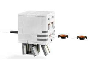 LEGO Minecraft Nether Portal set white Ghast figure from Brick Shack boxed set