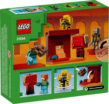 Load image into Gallery viewer, LEGO Minecraft Nether set by Brick Shack featuring Nether characters and buildable portal in boxed set
